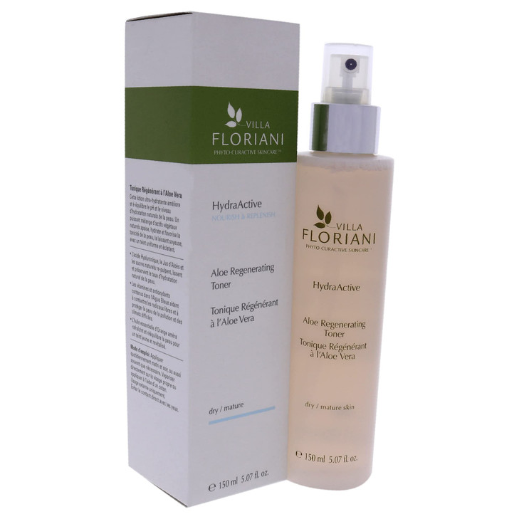 Villa Floriani Regenerating Toner Aloe Women Toner 507 oz White I0106586