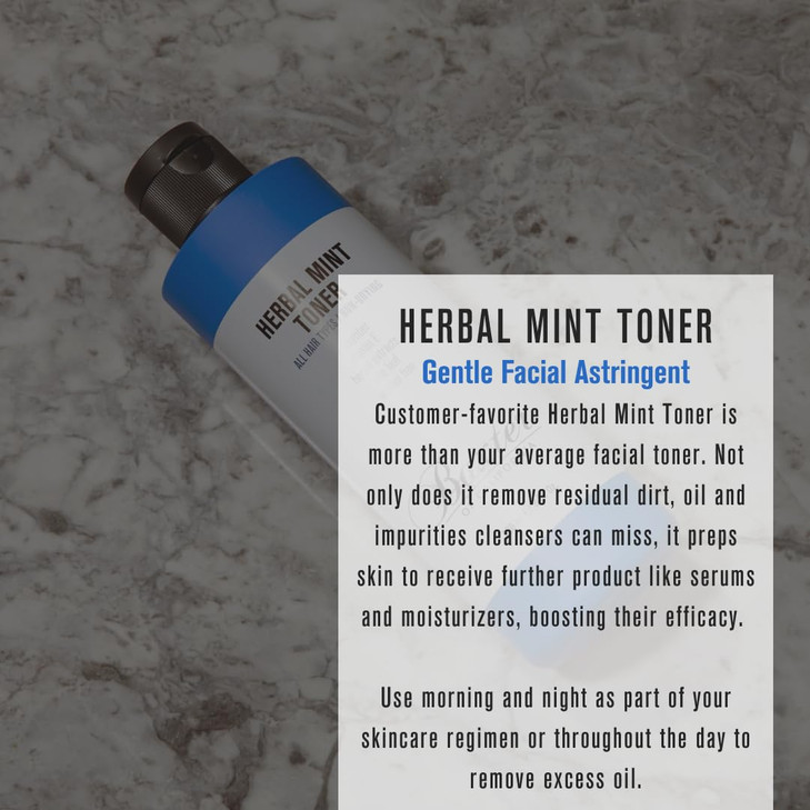 Baxter of California Herbal Mint Toner for Men All Skin Types NonDrying ParabenFree 8 Fl Oz