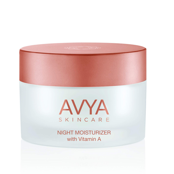 AVYA Night Moisturizer 17oz Advanced Ayurvedic SkincareRetinol Cream with AntioxidantsReduces Fine Lines and Wrinkles