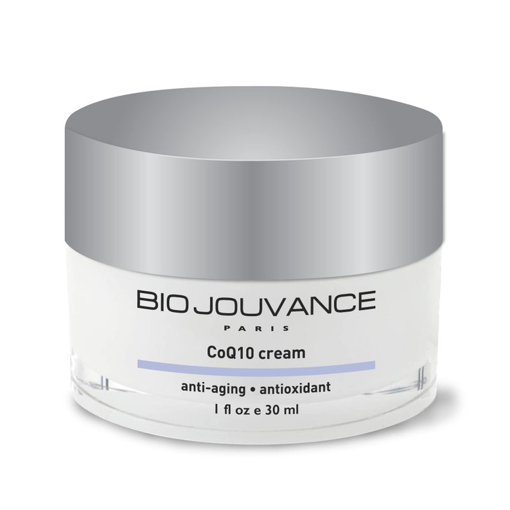 BIO JOUVANCE PARIS CoQ10 Cream 1oz 30ml AntiAging Strong Antioxidant Oxygenate the Cells Daily Facial Skin Care Treatmen