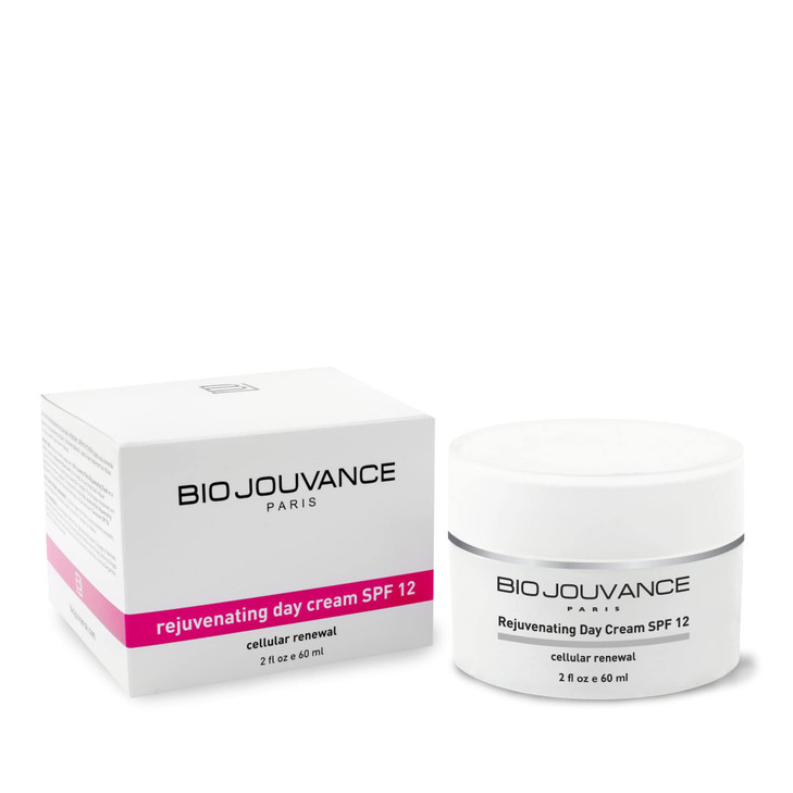 BIO JOUVANCE PARIS Rejuvenating Day Cream 2oz 60ml For MatureSun Damaged Skin AntiAging Face Moisturizer Hydrating Lotio