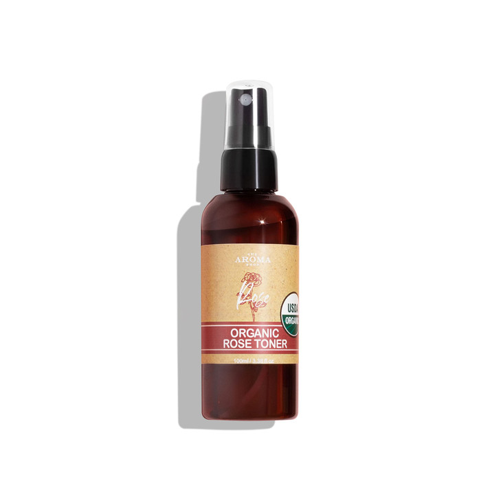 USDA Certified TheAromaShop Organic Rose Toner atonanda ChemicalFree Moisturizing Soothing 100 Natural Face Toner Sensit