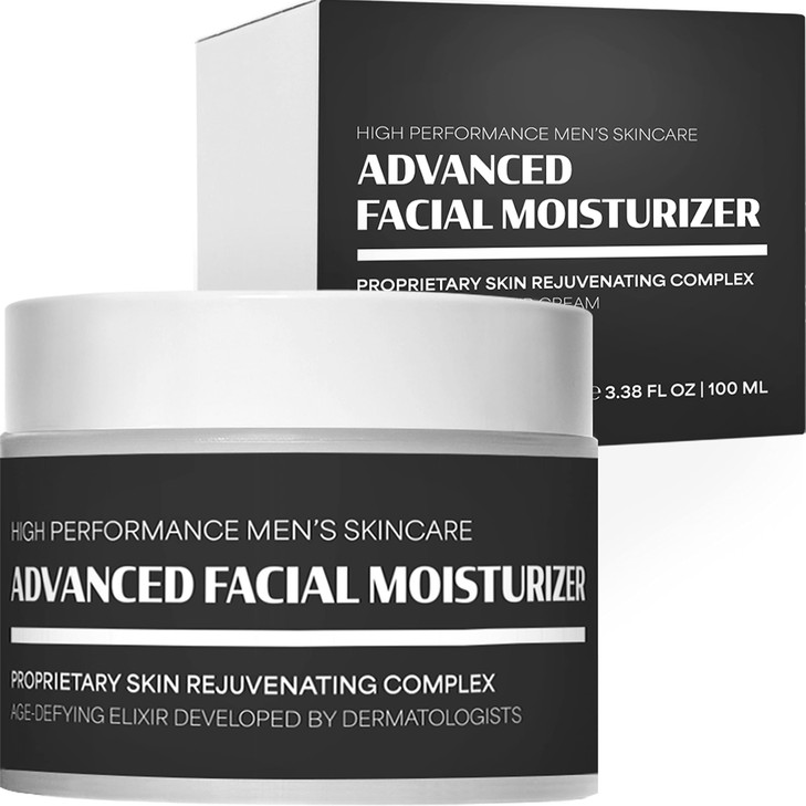 Mens Anti Aging Face Cream Advanced Facial Moisturizer for Men Mens Anti Wrinkle Face Cream Mens Anti Aging Face Cream w