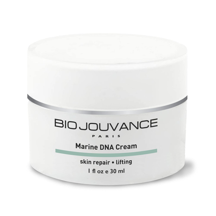 BIO JOUVANCE PARIS Marine DNA Cream 1oz 30ml Hydrating Lifting Skin Repair Promote Cell Renewal AntiAging Daily Facial S