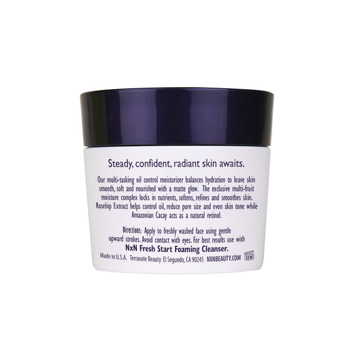 NxN Balance Beam Oil Control Gel Cream Face Moisturizer Natural Anti Aging Formula for Oily or Combination Skin Men and