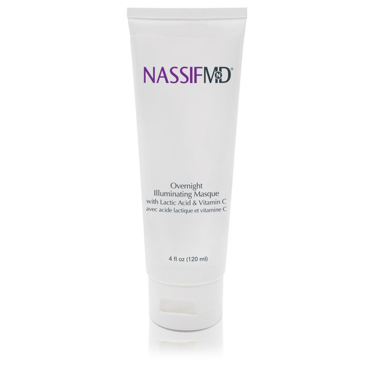 NassifMD Refreshing Brightening Overnight Illuminating Masque Leaves Skin Soft Refreshed 4 fl oz