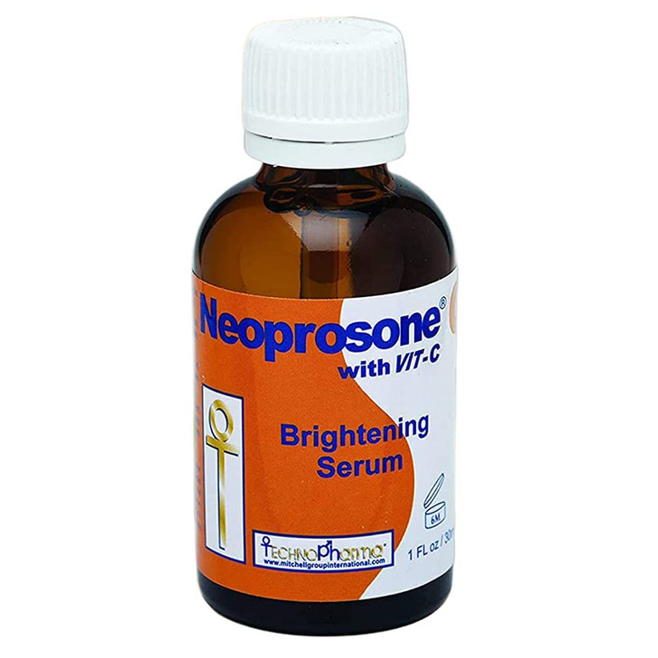 Neoprosone Vitamin C Serum for Face 1 Fl oz 30ml Brightening Serum For Dark Circle Wrinkles with Alpha Arbutin and Casto
