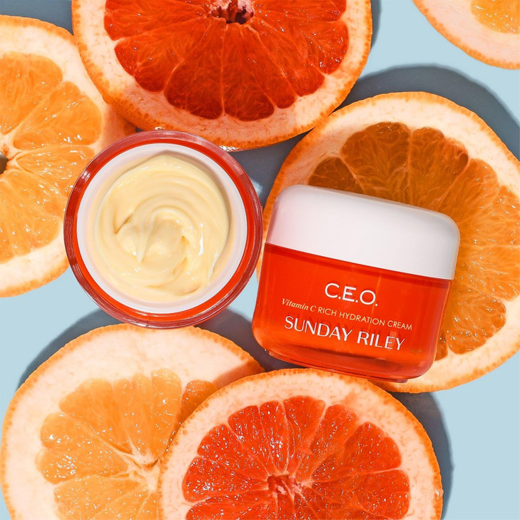 Sunday Riley CEO Vitamin C Rich Hydration Cream Face Moisturizer