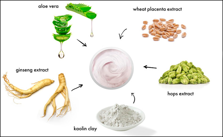Raya Placental Masque 606 Nourishing Facial Treatment Mask for Dry or Aging Skin Revitalizes and Helps Reduce Lines and