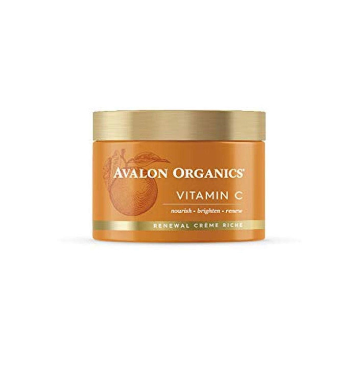 Avalon Organics Skin Moisturizer with Vitamin C 17 Oz Dermatologist Tested PlantBased Formula CrueltyFree