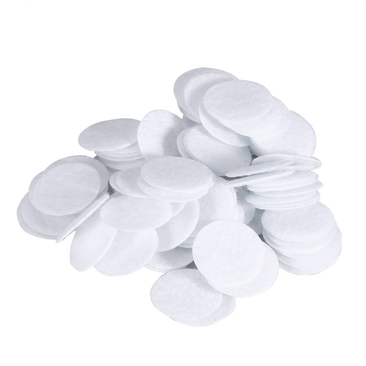 100 Pcs Filter Cotton Optional 7 Different Diameters Cotton Filters Replacement Facial Vacuum Filters Accesories Sponge