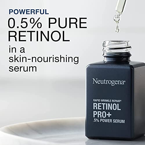 Neutrogena Rapid Wrinkle Repair Retinol Power Facial Serum Age Perfect Midnight Serum Pro 5 1oz 30ml 2Pack Anti Aging Se