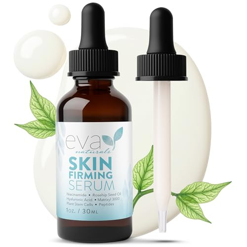 Eva Naturals Skin Firming Serum with Niacinamide and Hyaluronic Acid 1 oz