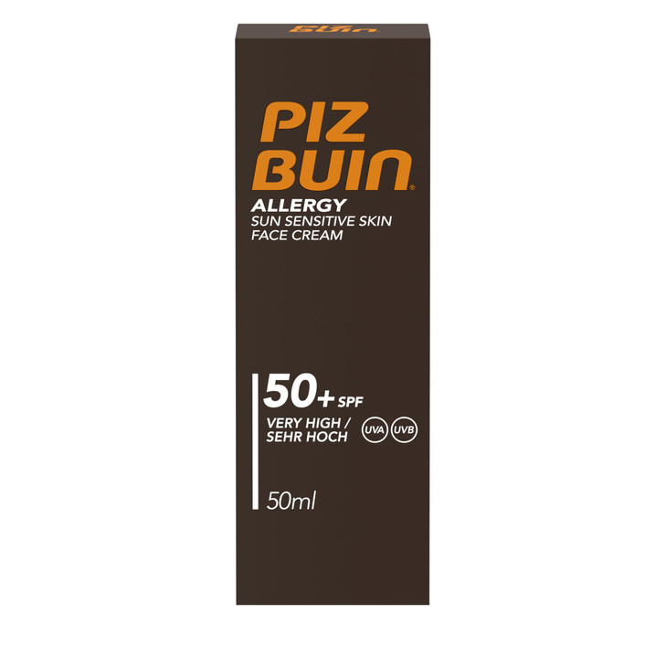Allergy by Piz Buin Face Cream SPF50 50ml