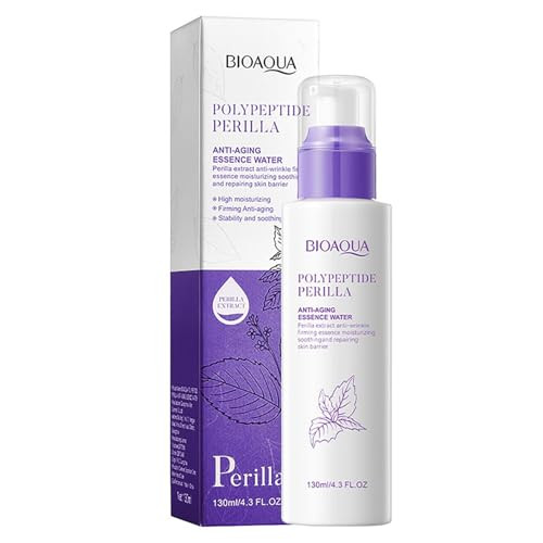 BIOAQUA Polypeptide Perilla Extract AntiAging Face Essence Facial Water AntiWrinkle Firming Essence Soothing Repair Skin