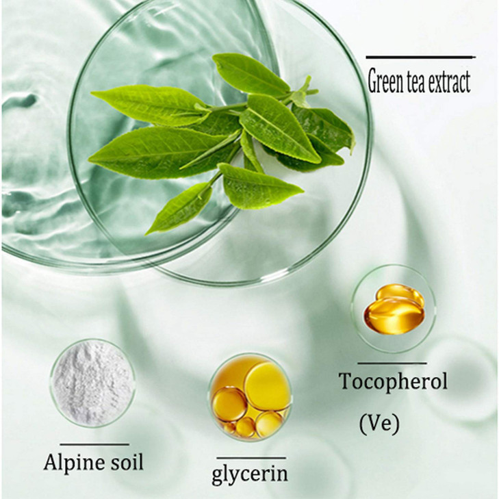 2 Pcs Green Tea Mask Stick for Face Blackhead Remover with Green Tea Extract Green Mask Stick for Face Moisturizing Deep