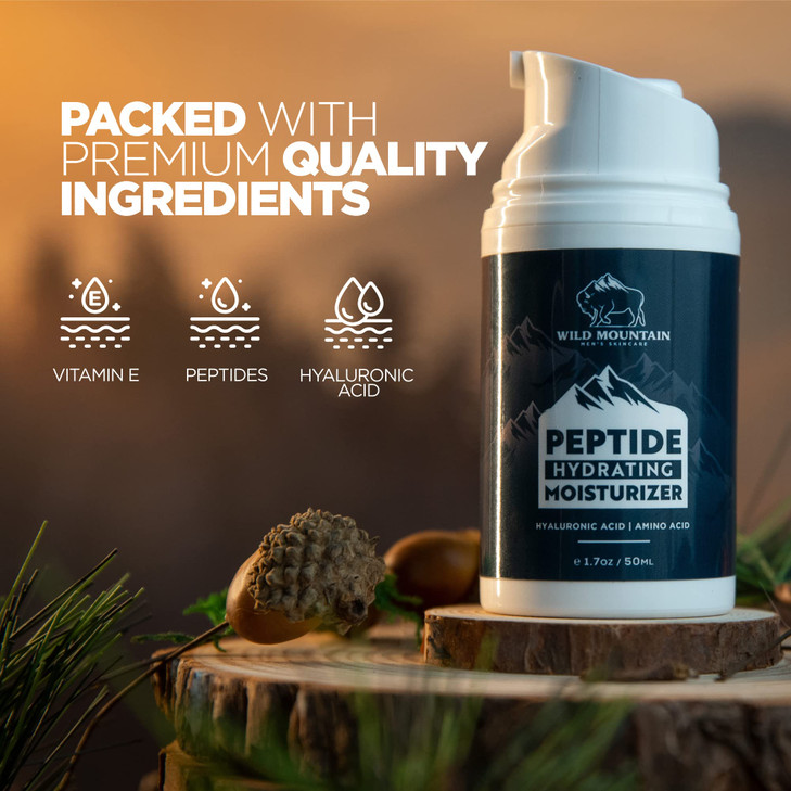 Peptide Moisturizer for Men Mens Face Moisturizer Face Moisturizer for Men Mens Moisturizer Mens Facial Moisturizer Mens