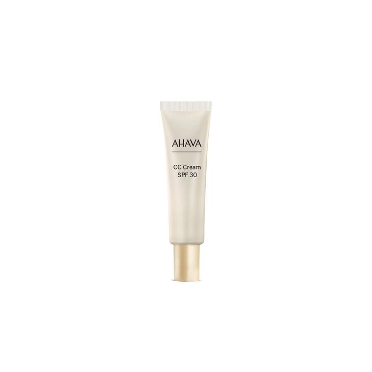 AHAVA Even Tone Radiance CC Cream Color Skin Protection Broad Spectrum SPF 30 Lightweight Sheer Color Correcting Cream t
