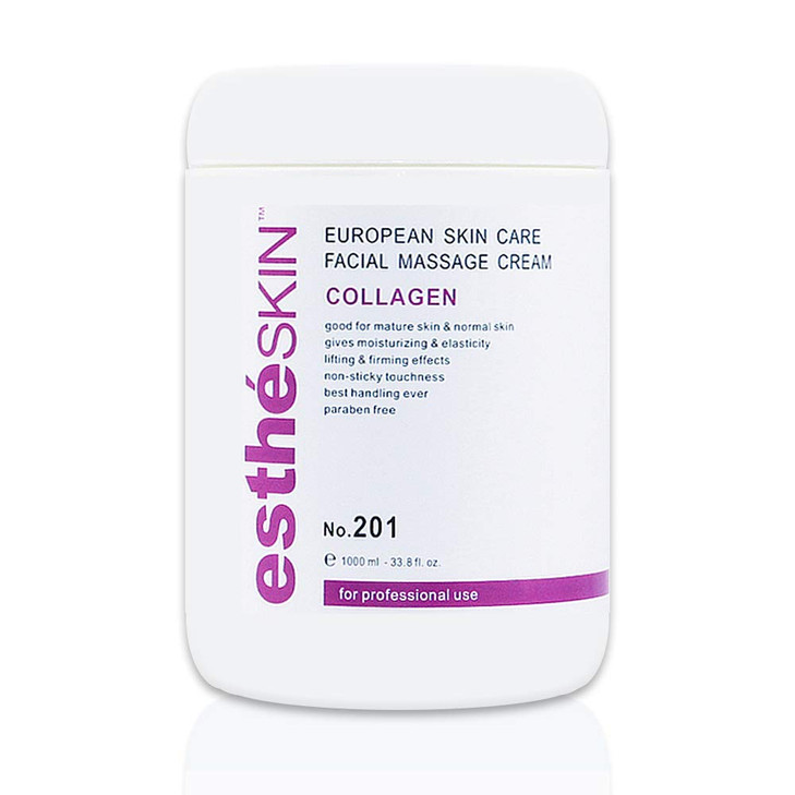 estheSKIN Collagen Facial Massage Cream for European Skin Care 338 floz 1000 ml