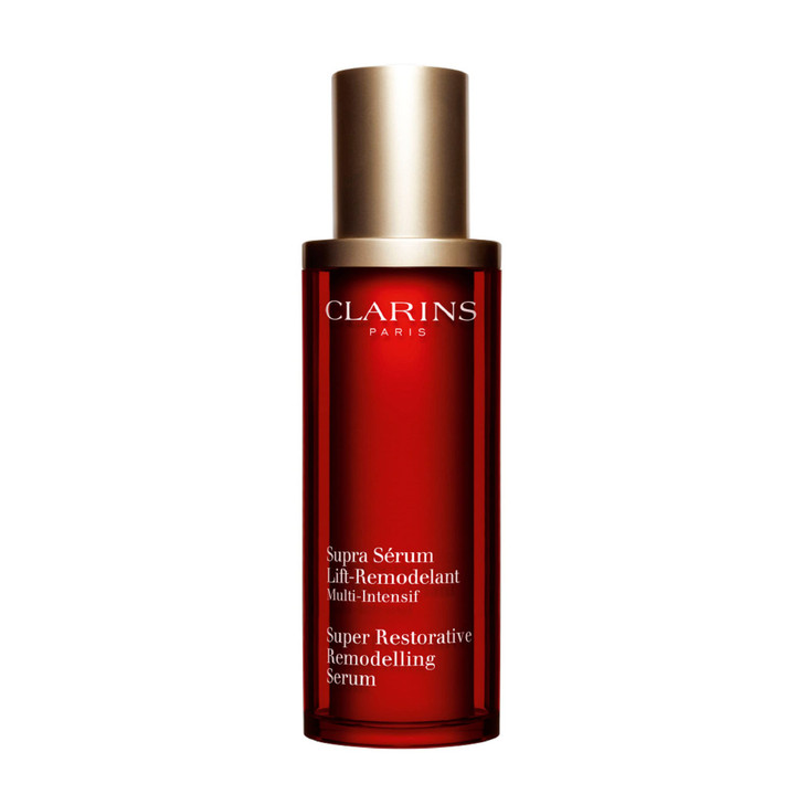 Clarins Super Restorative Remodelling AntiAging Serum For Mature Skin Weakened By Hormonal Changes ReplenishesIlluminate