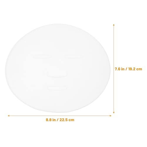 LEORX 2Pcs Face Mask Maker Plate Silicone Reusable Facemask Seaweed Mud Mask Making Mold Facial Care Makeup Tool for Wom