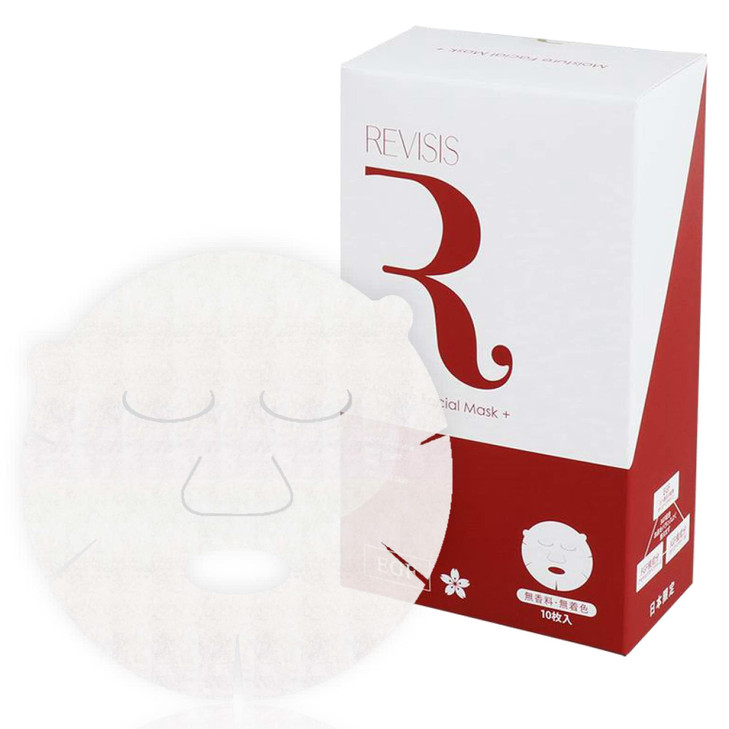REVISIS Moisture Facial Mask 10sheets collagen hyaluronic acid placenta extract and cherry blossom extract Made in Japan