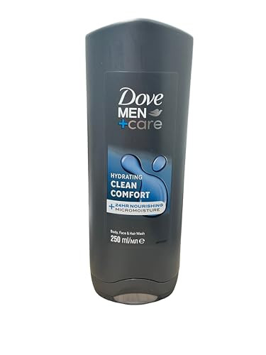 Dove Men Body and Face Wash Clean Comfort 250ml online at globaldelivered