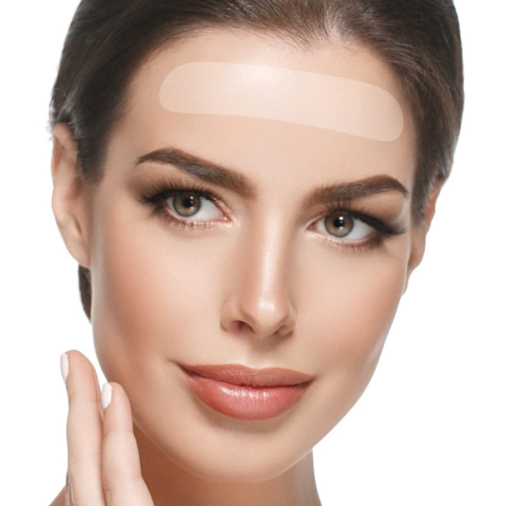 Blumbody Forehead Wrinkle Patches Anti Wrinkle Facial Patches to Smooth Eyes Forehead Wrinkles NonSilicone Face Tape for