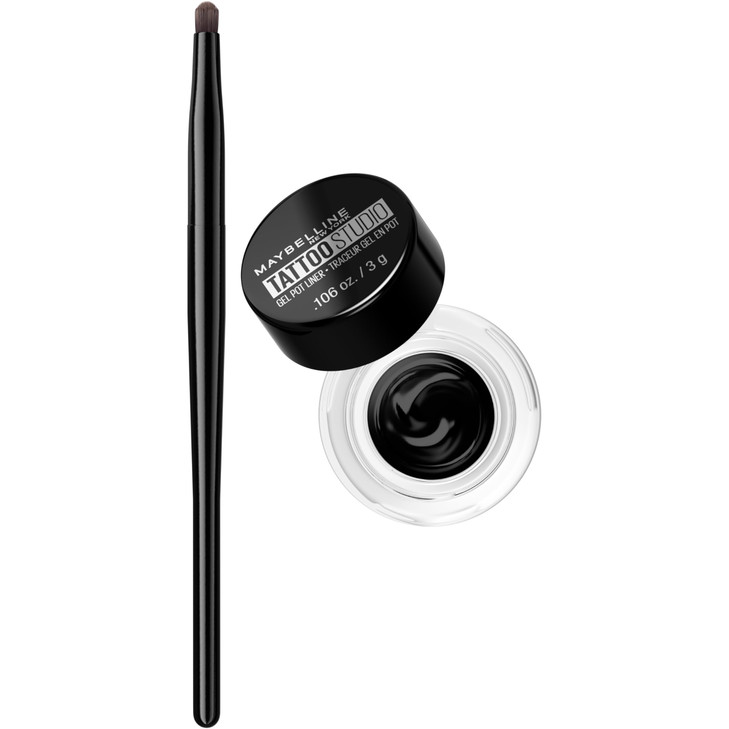 Maybelline New York Makeup Eyestudio Lasting Drama Gel Eye Liner, Blackest Black, Waterproof, 0.106 Ounce,Pack of 1 online at globaldelivered