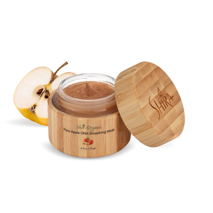 Shira ShirOrganic Pure Apple DNA Smoothing Mask For Nourished Soft and Radiant SkinLeaves Skin hydrated Benefical for Hy