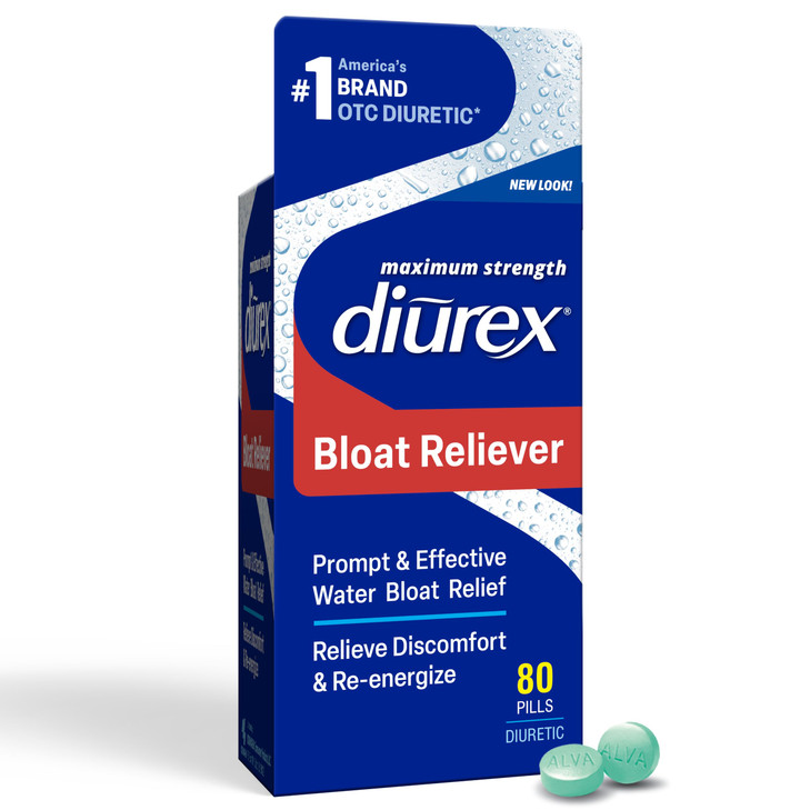 Diurex Ultra Re-Energizing Water Pills - Relieve Water Bloat - Feel Better & Less Heavy - 80 Count online at globaldelivered