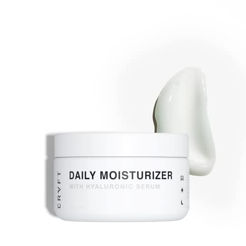 CRVFT Mens Daily Facial Moisturizer 1oz AMPM LongLasting Deep HydrationLockIn MoistureReduce Dryness All Skin Types with