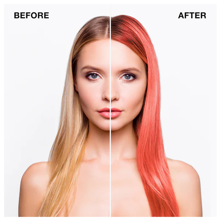 IGK Color Depositing Mask FEELIN PEACHY Vibrant Peach Conditioning Hydrate Shine Vegan Cruelty Free 6 Oz