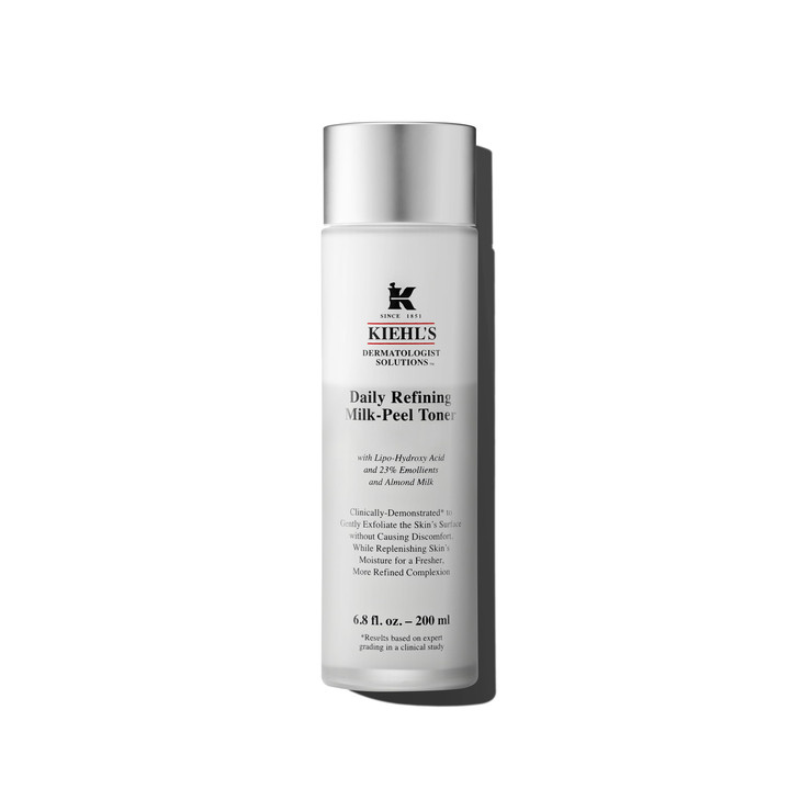 Kiehls Daily Refining MilkPeel Toner Gentle Exfoliating Facial Toner Refines Skin Texture Brightens Softens Skin Restore
