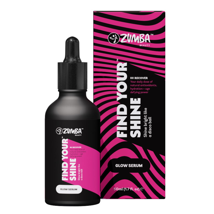 ZUMBA Glow Serum for Face Vitamin B3E Hyaluronic Acid Hydrating Face Serum Skin Brightening Serum NonComedogenic PostWor