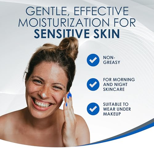 Vanicream Daily Facial Moisturizer With Ceramides and Hyaluronic Acid Formulated Without Common Irritants for Those with