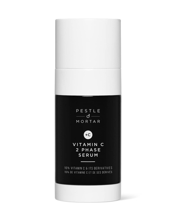 Pestle Mortar 16 Vitamin C Serum for Face with Hyaluronic Acid Vitamin E Ferulic Acid Hydrating Brightening Serum for Da