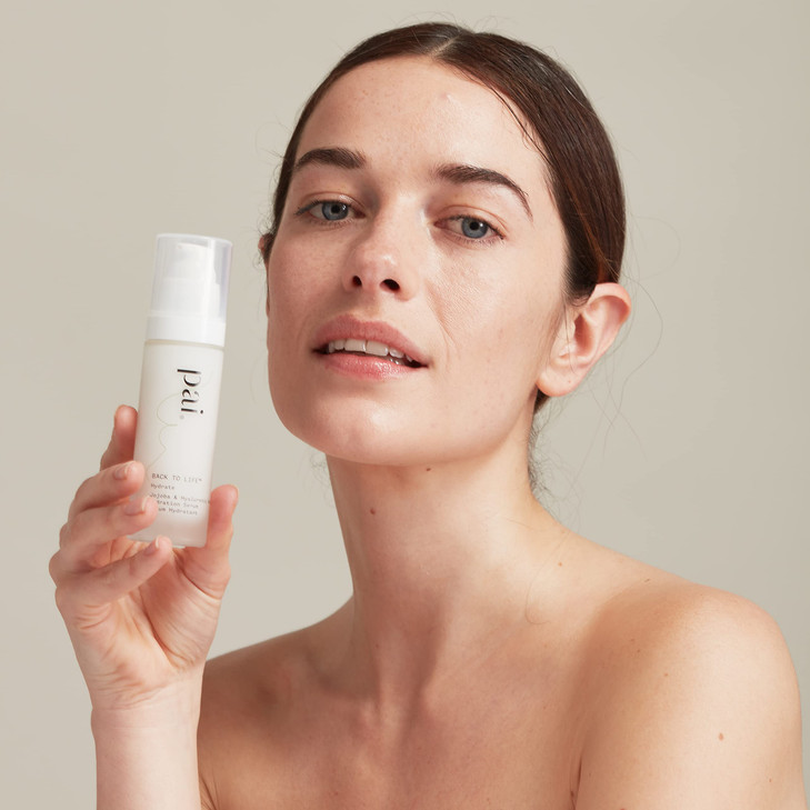 PAI SKINCARE Back To Life Jojoba Hyaluronic Acid Organic Hydration Serum Natural Vegan Sensitive Skincare 1 fl oz 30 ml