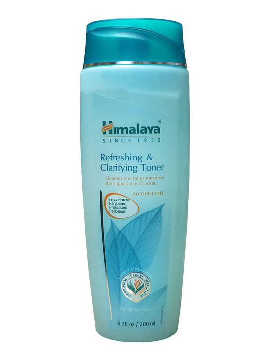Himalaya Refreshing Clarifying Toner for Clear Skin and a Deep Clean Recedes Oil Minimizes Pores 676 oz
