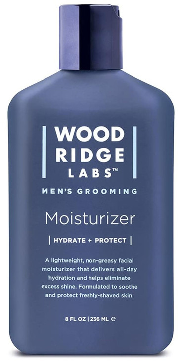 Wooridge Labs Mens Grooming Facial Moisturizer with Vitamin E Niacinamide Soothes Freshly Shaved Skin Lightweight AllDay