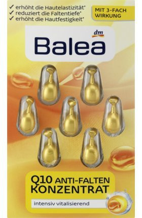 Balea Q10 AntiWrinkle Concentrate 7 pieces Pack of 2 German product