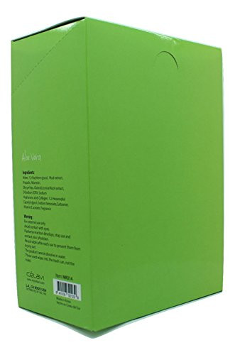 Celavi Essence Facial Mask Paper Sheet Korea Skin Care Moisturizing 24 Pack Aloe Vera