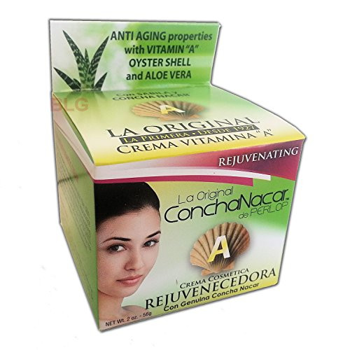 Rejuvenating LA Original ConchaNacar A Cosmetic Anti Aging Face Cream De Perlop 2 oz PHVagr