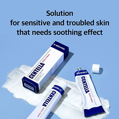 MEDIPEEL Centella Mezzo Cream 101 fl oz 30ml Spot Cream for Skin Breakouts Cica Facial Moisturizing Cream Hydrate Repair