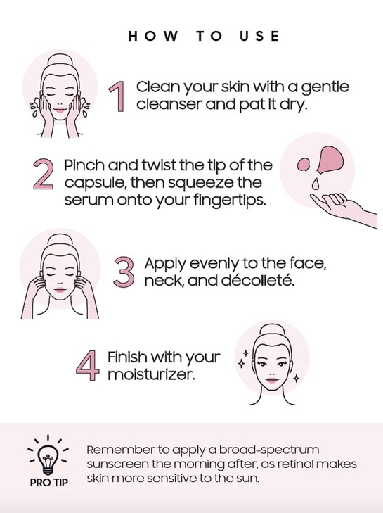 SKINWORKS Retinol Anti Aging Wrinkle Correction Night Serum with Hyaluronic Acid Serum for Dark Spots PostAcne Scars Ins