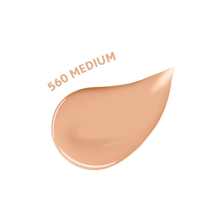 COVERGIRL Clean Fresh Nourishing Skin Tint 560 Medium Liquid Foundation Dewy Finish Infused with Coconut Aloe Vegan Form