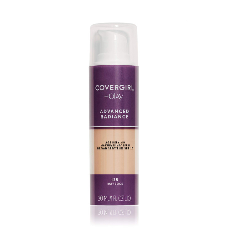 COVERGIRL Advanced Radiance AgeDefying Foundation Makeup Buff Beige 1 oz Packaging May Vary
