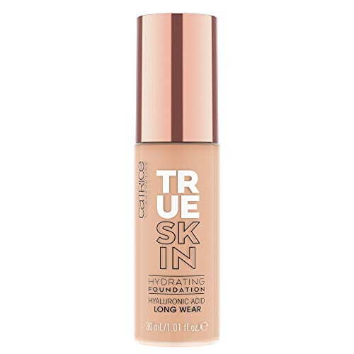 Catrice True Skin Hydrating Foundation Buildable Coverage for a Natural Skin Look Formulated with Hyaluronic Acid and Wa