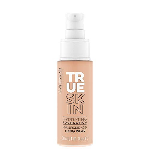 Catrice True Skin Hydrating Foundation Buildable Coverage for a Natural Skin Look Formulated with Hyaluronic Acid and Wa