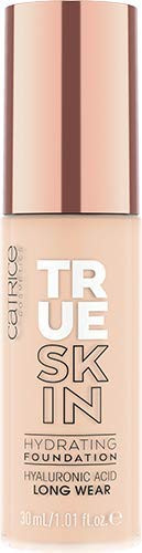 Catrice True Skin Hydrating Foundation Lightweight Buildable Coverage with Hyaluronic Acid and Watermelon Seed Oil Vegan